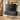 Quatropi Small Wooden TV Stand Cabinet Freestanding Wall Media Unit Dark 125cm