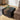 Quatropi Square Black Bedside Side Table Oak Veneer Relcaimed Wood 60x60cm