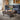 Quatropi Square Wooden Coffee Table with Storage Drawer Dark Oak Wood Veneer 85cm