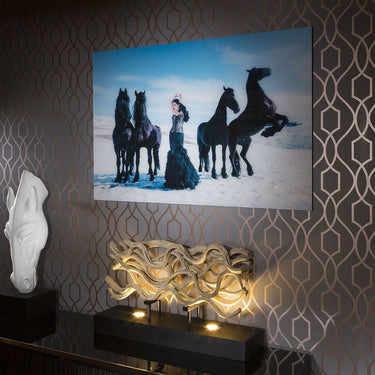 Quatropi Stunning Large photographic 800 x 1200 Acrylic Art Snow White GN7866