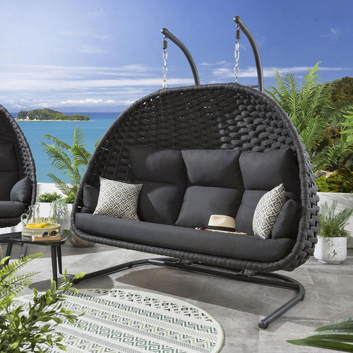 Sundowner XL Hanging Hammock Chair Charcoal