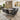Quatropi Taylor Ceramic Extending Corner Bench Dining Set Grey LR2