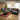 Quatropi U Shape Corner Sofa Footstool Chaise 6 Seater Sectional Sofa Black