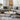 Quatropi Unique Modern Coffee Table Unusual Ceramic Marble Top 96cm White