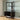 Quatropi Unique Tall Bookshelf Display Unit Cabinet Black Oak Brass 203cm