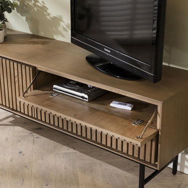 Quatropi Virgo Solid Wooden TV Stand Cabinet 165cm