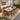 Quatropi White Ceramic Dining Table And 8 Chairs Orange Velvet Dining Set 180cm