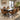 Quatropi Wide 6 Seat Extending Ceramic Dining Set Grey Tan Leather 160-240cm