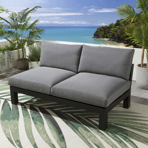 Zara Modular 2-Seater Middle Section Grey 164x93cm