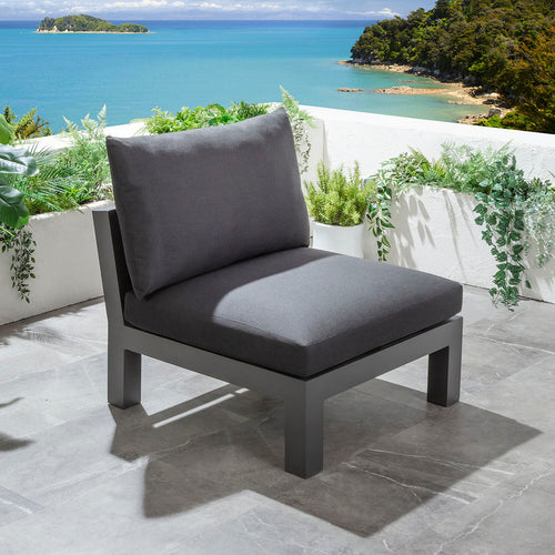 Zara Modular Middle Section Mono Grey 82x93cm