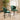 Quatropi Zoe Solid Stained 8 Seat Wooden Dining Table And Chairs Set Green