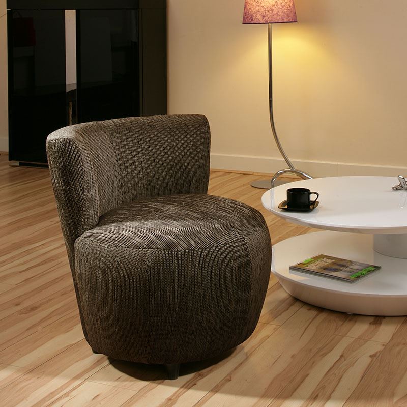 Quatropi Amazing Modern Brown Fabric Armchair/Armchairs Tub Chair/Chairs New