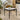 Quatropi Compact Bistro Square Ceramic Marble Dining Table - 4 Seater White Matte 90x90cm