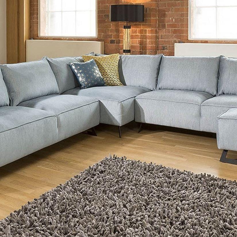 Quatropi Effie Made to Order L Shape Oversize Corner Sofa Many Fabrics 3.3x3.6m
