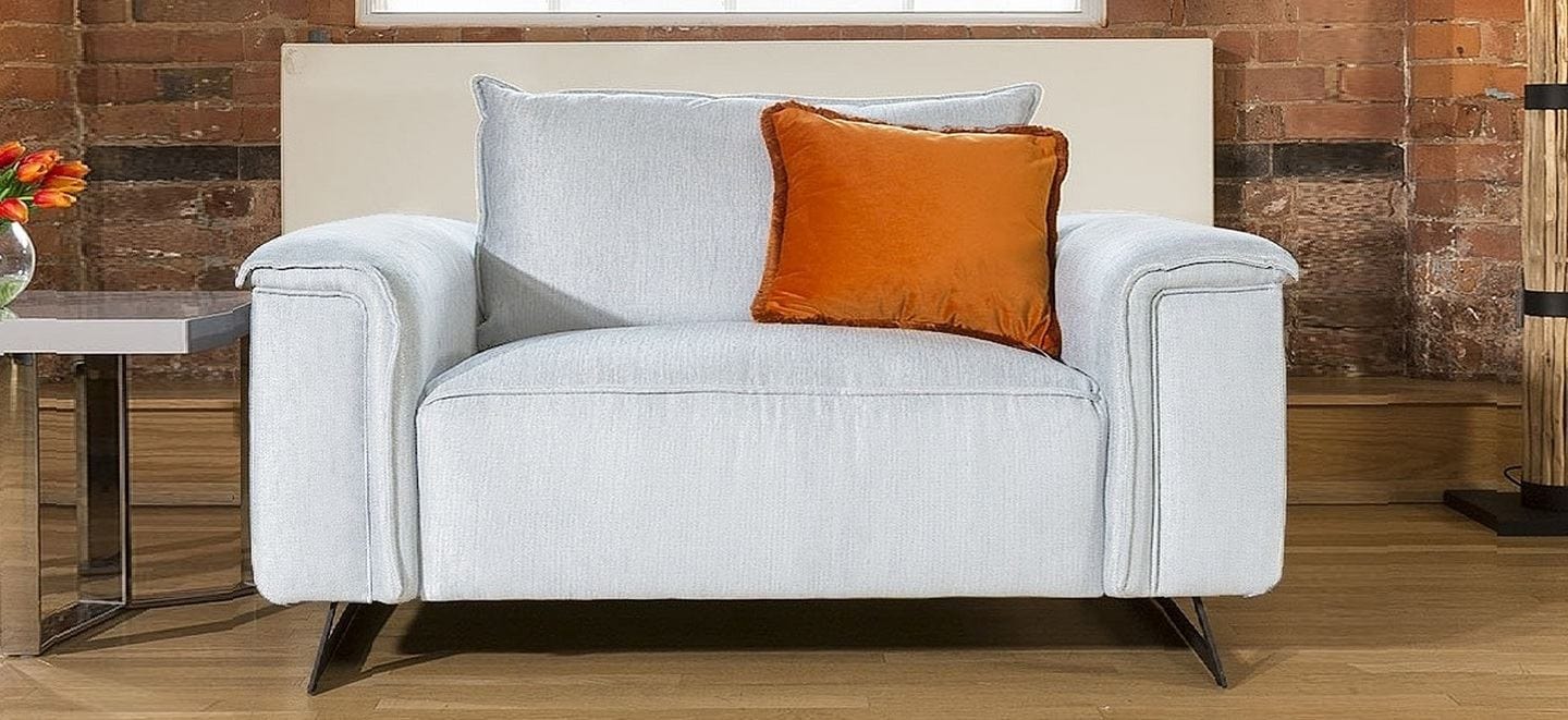 Quatropi Effie Range Extra Large Luxury Armchair Many Fabrics Available 1.8m