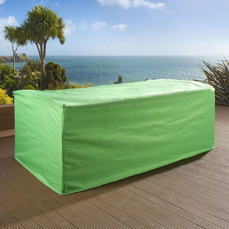 Quatropi Green Rain Cover for Rectangular Patio Garden Dining Set W160 x D110cm