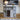 Quatropi Modern Bar Cabinet Wine Rack Glass Storage Grey Gloss and Walnut 242Y