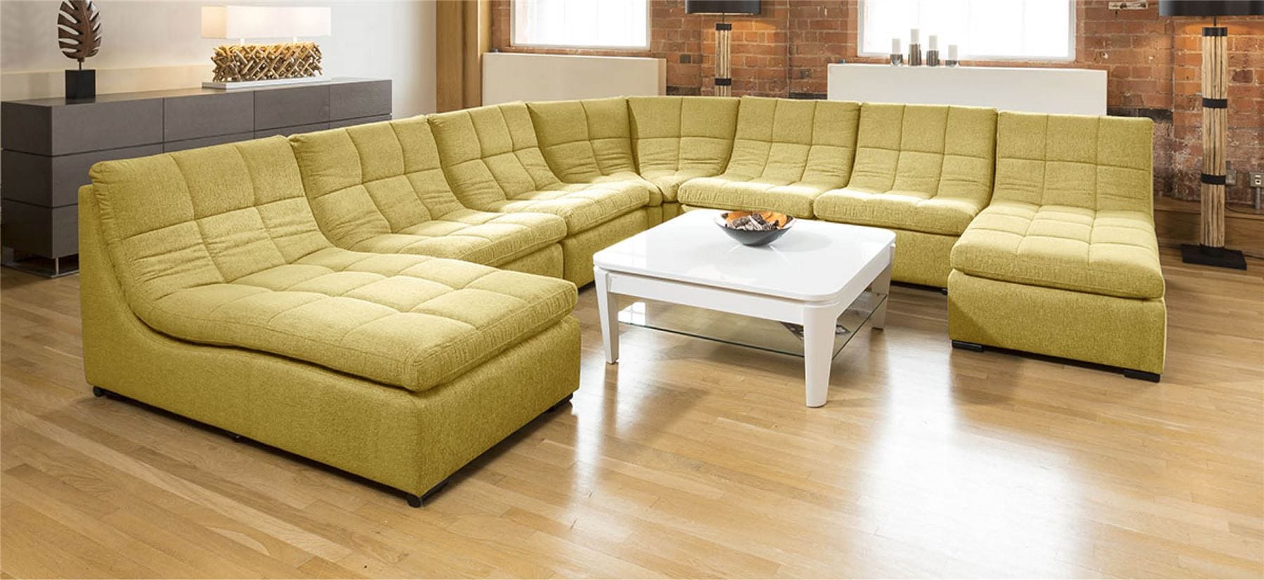 Quatropi Quatropi Designer Relax Range Corner Sofa Luxury 7 Seater L4