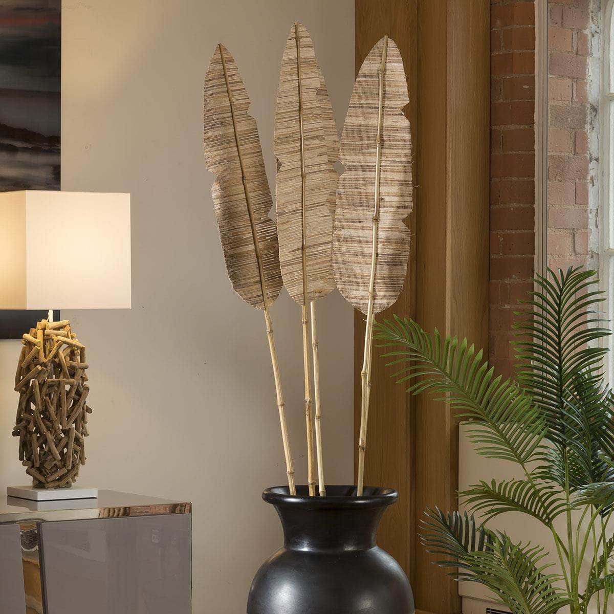 Quatropi Quatropi Gorgeous Palm Spear Pot Decoration ( 5 Pieces ) 180cm
